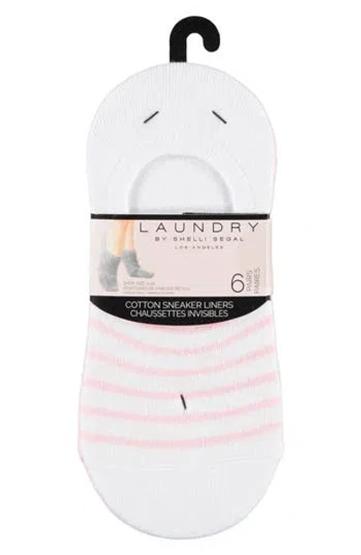 Laundry By Shelli Segal 6-pack No-show Liner Socks