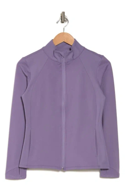 Laundry By Shelli Segal Active Full-zip Jacket In Violet