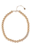 Laundry By Shelli Segal Beaded Necklace In Gold