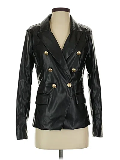 Pre-owned Laundry By Shelli Segal Blazer Jacket In Black