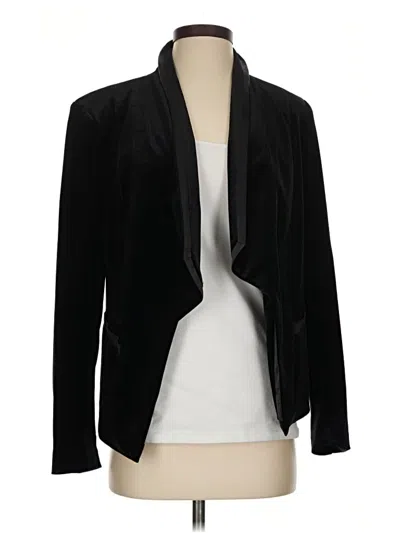 Pre-owned Laundry By Shelli Segal Blazer Jacket In Black