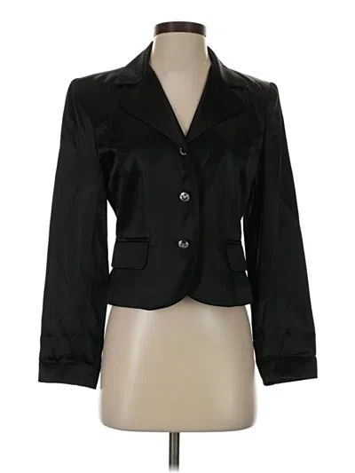 Pre-owned Laundry By Shelli Segal Blazer Jacket In Black