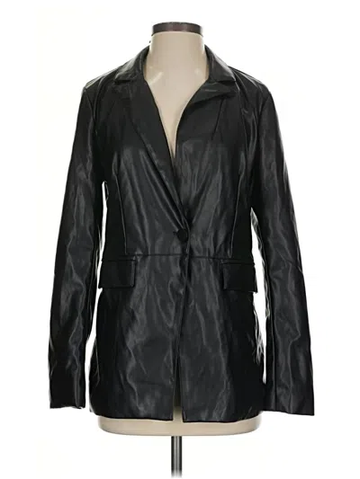 Pre-owned Laundry By Shelli Segal Blazer Jacket In Black
