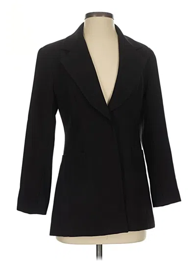 Pre-owned Laundry By Shelli Segal Blazer Jacket In Black
