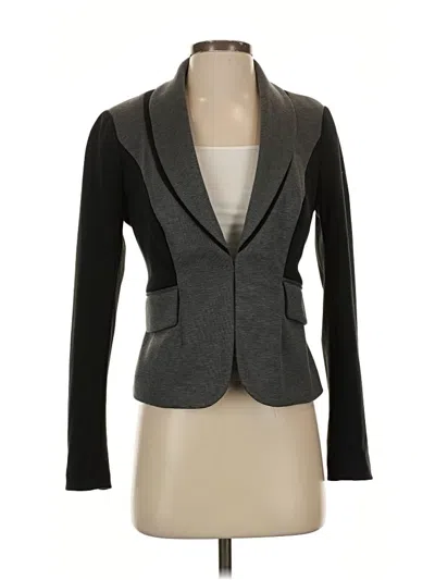 Pre-owned Laundry By Shelli Segal Blazer Jacket In Gray