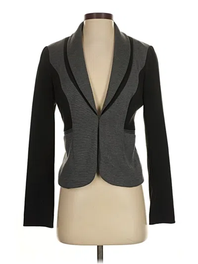 Pre-owned Laundry By Shelli Segal Blazer Jacket In Gray