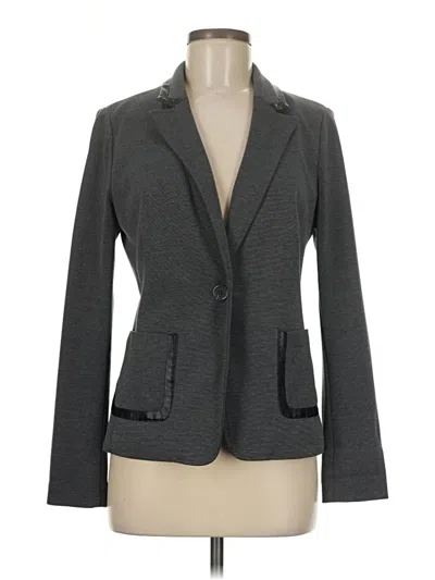 Pre-owned Laundry By Shelli Segal Blazer Jacket In Gray