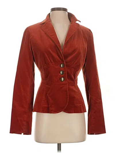 Pre-owned Laundry By Shelli Segal Blazer Jacket In Red