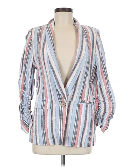 Pre-owned Laundry By Shelli Segal Blazer Jacket In White