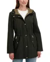 Laundry By Shelli Segal Bonded Softshell Attached In Green