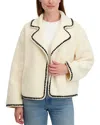 Laundry By Shelli Segal Boxy Blanket Coat In Neutral