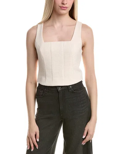 Laundry By Shelli Segal Bustier Top In White