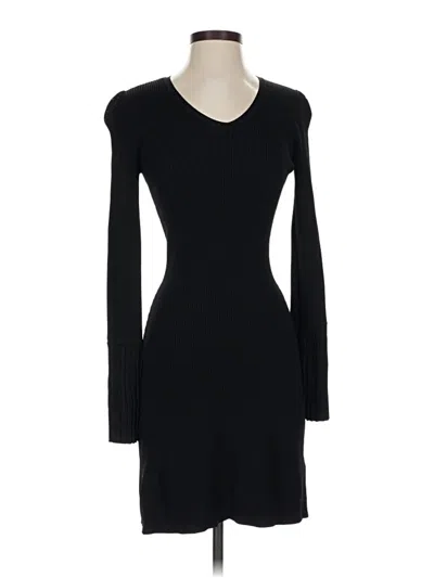 Pre-owned Laundry By Shelli Segal Cardigan Sweater In Black