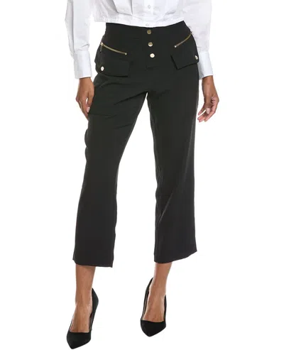 Laundry By Shelli Segal Cargo Tapered Pant In Black