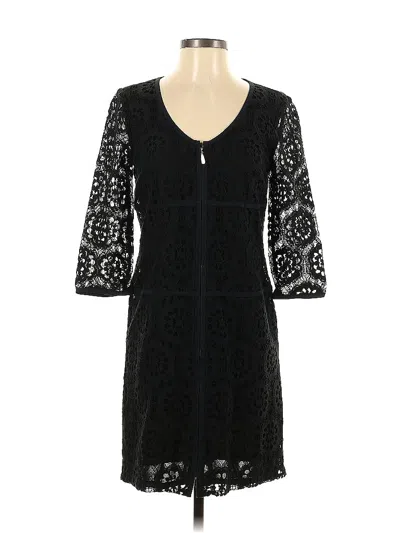 Pre-owned Laundry By Shelli Segal Casual Dress In Black