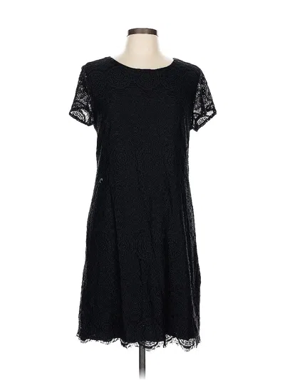 Pre-owned Laundry By Shelli Segal Casual Dress In Black