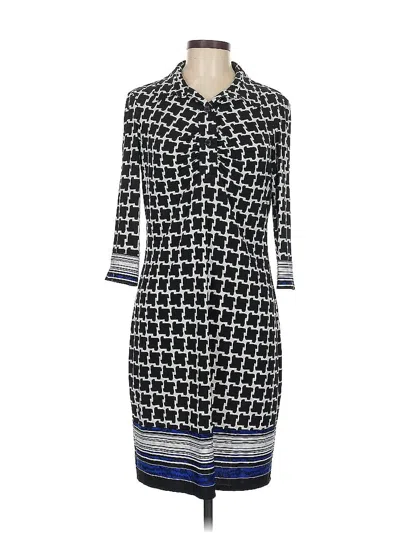 Pre-owned Laundry By Shelli Segal Casual Dress In Black