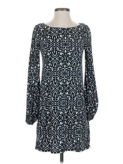 Pre-owned Laundry By Shelli Segal Casual Dress In Black
