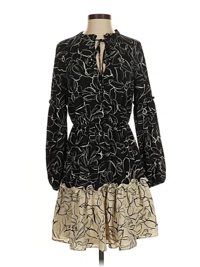 Pre-owned Laundry By Shelli Segal Casual Dress In Black