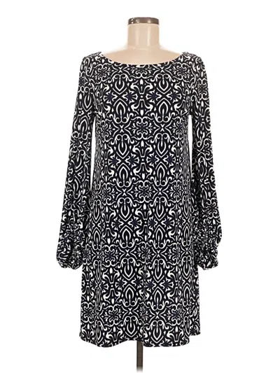 Pre-owned Laundry By Shelli Segal Casual Dress In Black