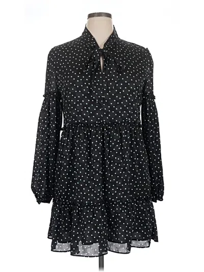 Pre-owned Laundry By Shelli Segal Casual Dress In Black