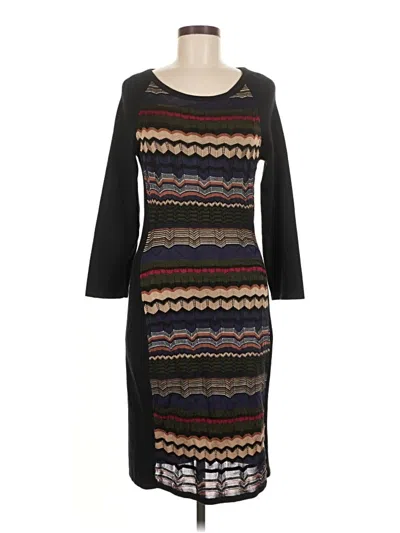 Pre-owned Laundry By Shelli Segal Casual Dress In Black