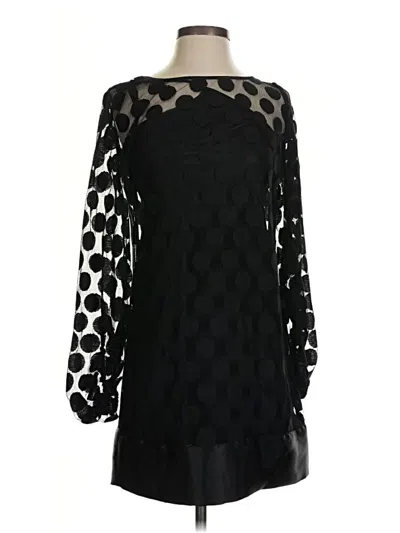 Pre-owned Laundry By Shelli Segal Casual Dress In Black
