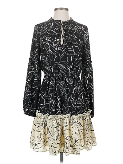 Pre-owned Laundry By Shelli Segal Casual Dress In Black