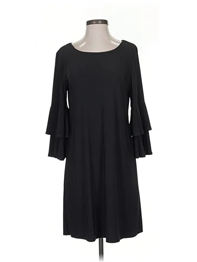 Pre-owned Laundry By Shelli Segal Casual Dress In Black