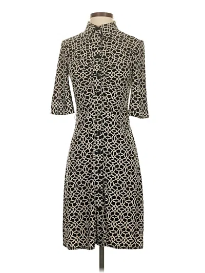 Pre-owned Laundry By Shelli Segal Casual Dress In Black