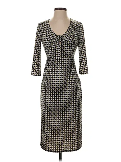 Pre-owned Laundry By Shelli Segal Casual Dress In Black