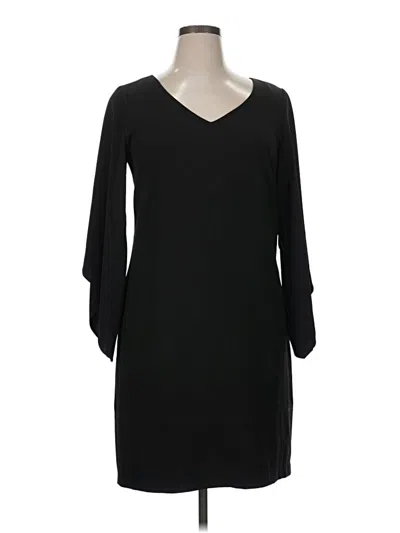 Pre-owned Laundry By Shelli Segal Casual Dress In Black