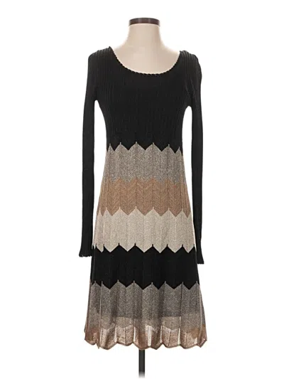 Pre-owned Laundry By Shelli Segal Casual Dress In Black