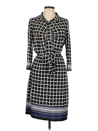Pre-owned Laundry By Shelli Segal Casual Dress In Black