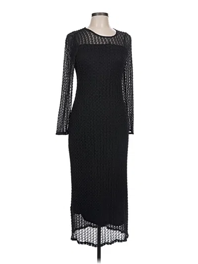 Pre-owned Laundry By Shelli Segal Casual Dress In Black