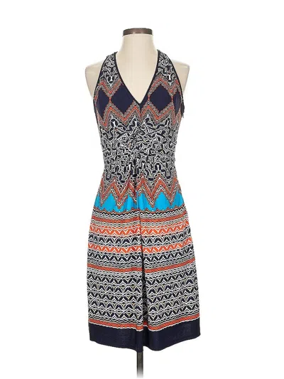 Pre-owned Laundry By Shelli Segal Casual Dress In Blue