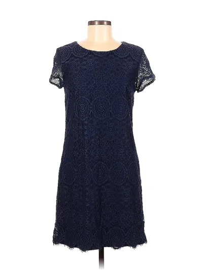 Pre-owned Laundry By Shelli Segal Casual Dress In Blue
