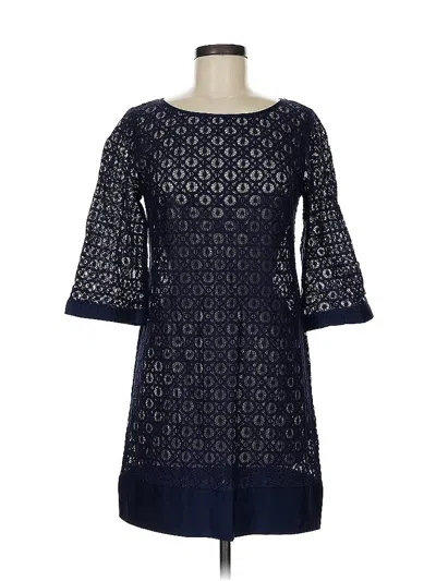 Pre-owned Laundry By Shelli Segal Casual Dress In Blue