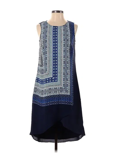 Pre-owned Laundry By Shelli Segal Casual Dress In Blue