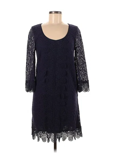 Pre-owned Laundry By Shelli Segal Casual Dress In Blue