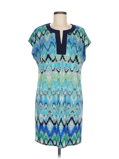 Pre-owned Laundry By Shelli Segal Casual Dress In Blue