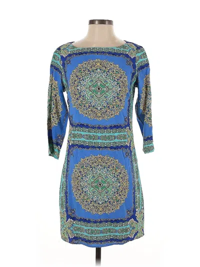 Pre-owned Laundry By Shelli Segal Casual Dress In Blue