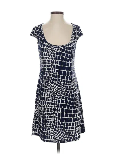 Pre-owned Laundry By Shelli Segal Casual Dress In Blue