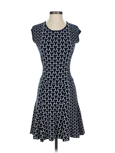 Pre-owned Laundry By Shelli Segal Casual Dress In Blue