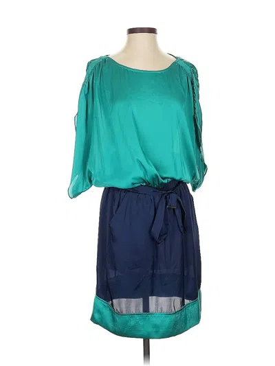 Pre-owned Laundry By Shelli Segal Casual Dress In Blue