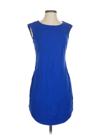 Pre-owned Laundry By Shelli Segal Casual Dress In Blue