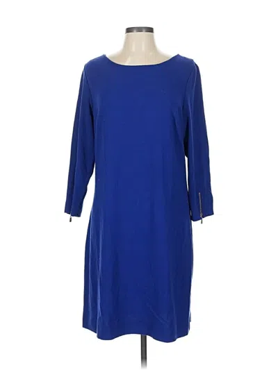 Pre-owned Laundry By Shelli Segal Casual Dress In Blue