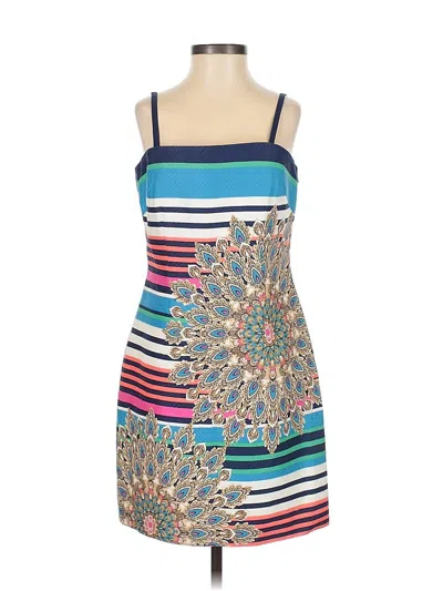 Pre-owned Laundry By Shelli Segal Casual Dress In Blue