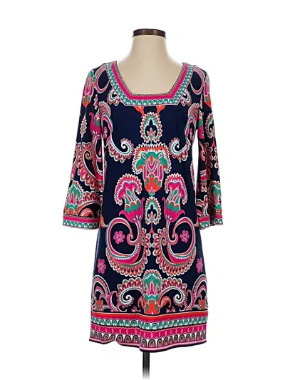 Pre-owned Laundry By Shelli Segal Casual Dress In Blue