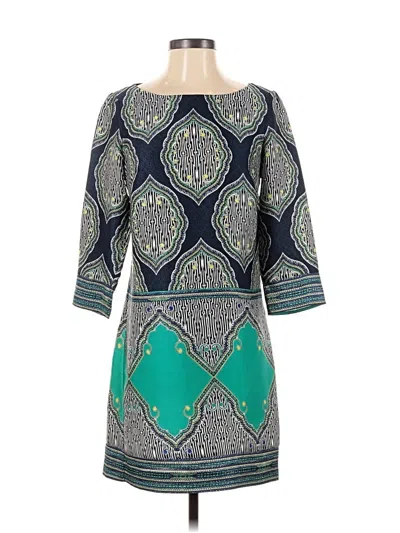 Pre-owned Laundry By Shelli Segal Casual Dress In Blue